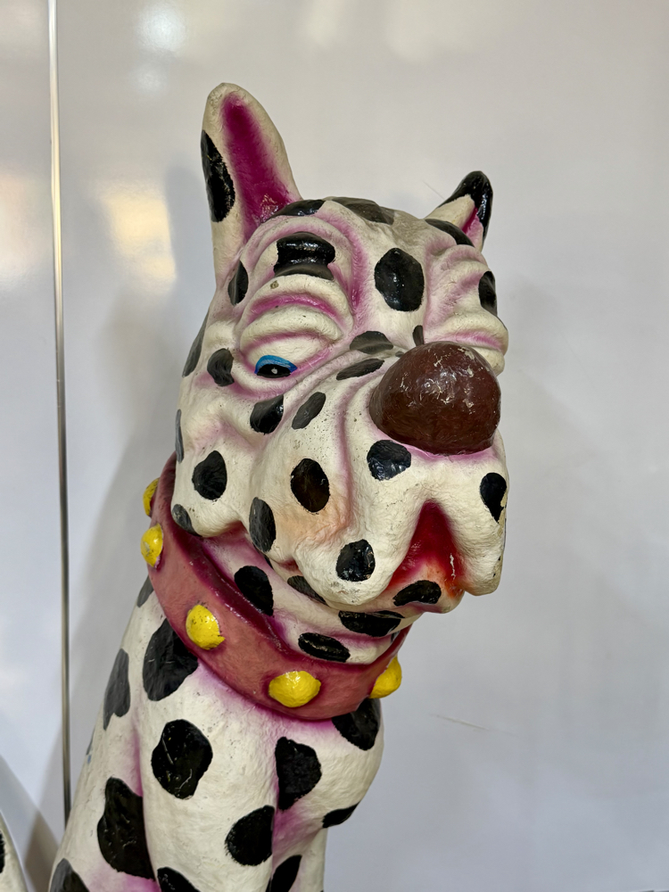 DEV BOY POPART KÖPEK HEYKELİ 