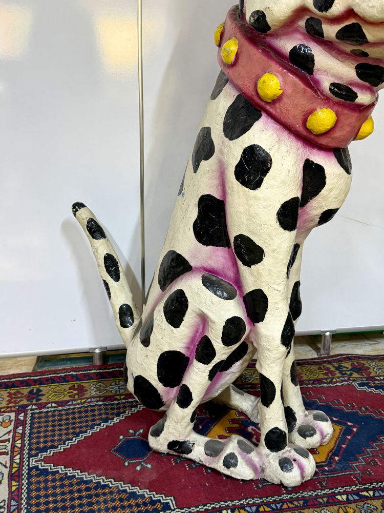 DEV BOY POPART KÖPEK HEYKELİ 