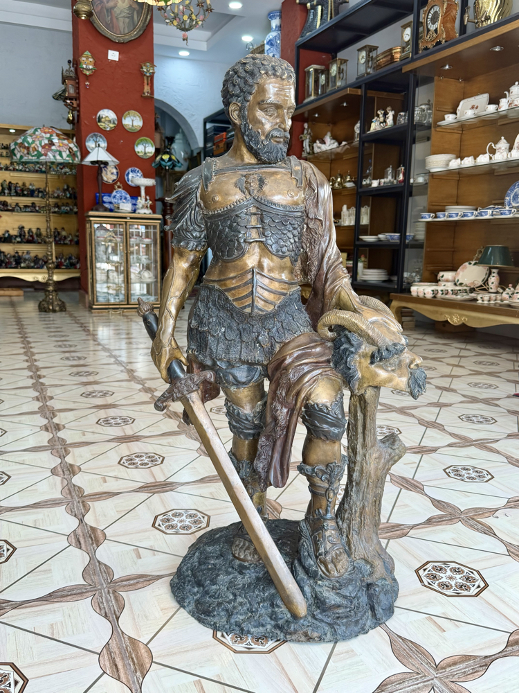 BRONZ GÖVDE DEV BOY ROMA GLADYATÖRÜ 