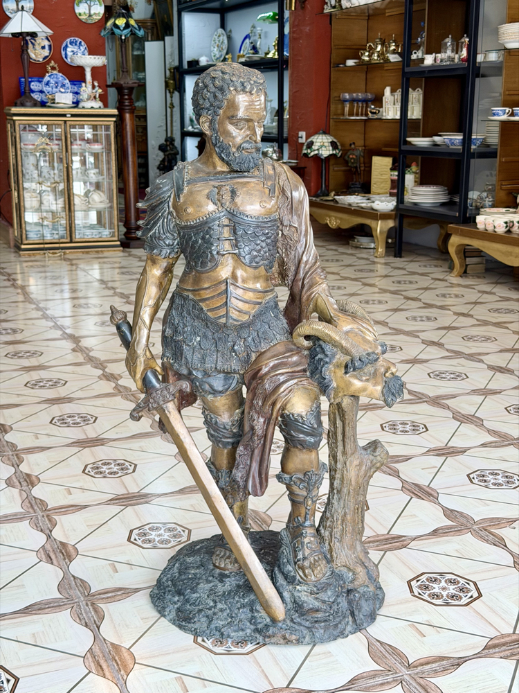 BRONZ GÖVDE DEV BOY ROMA GLADYATÖRÜ 