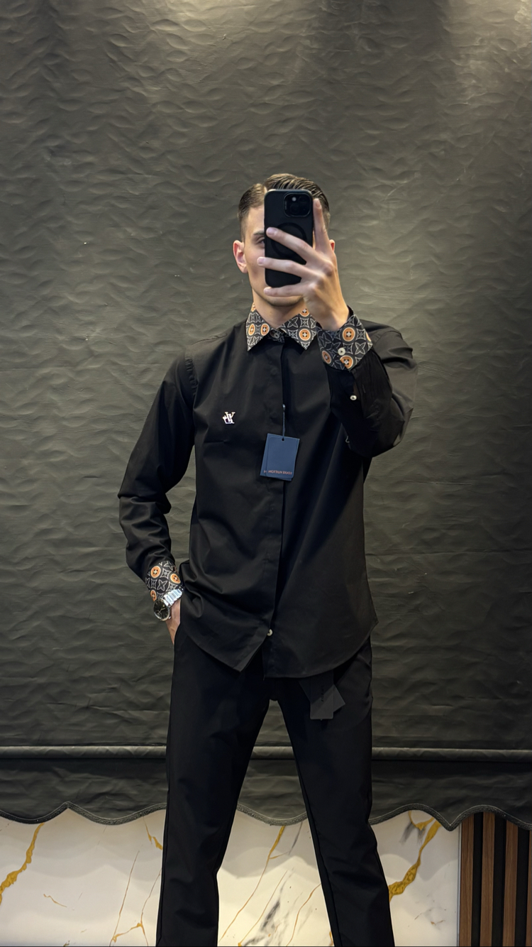 LOUIS&VUITTON PREMIUM GÖMLEK (siyah)