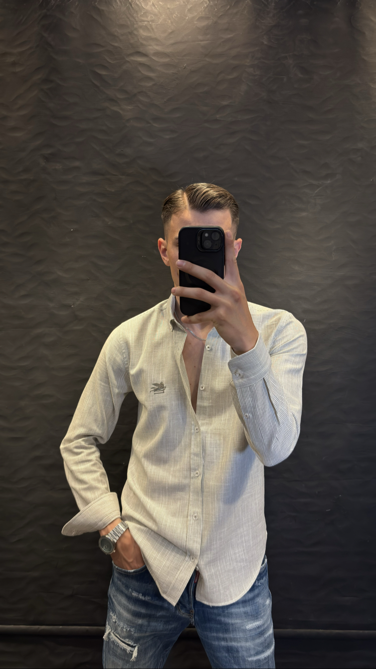 ETRO PREMIUM GÖMLEK (yeşil)