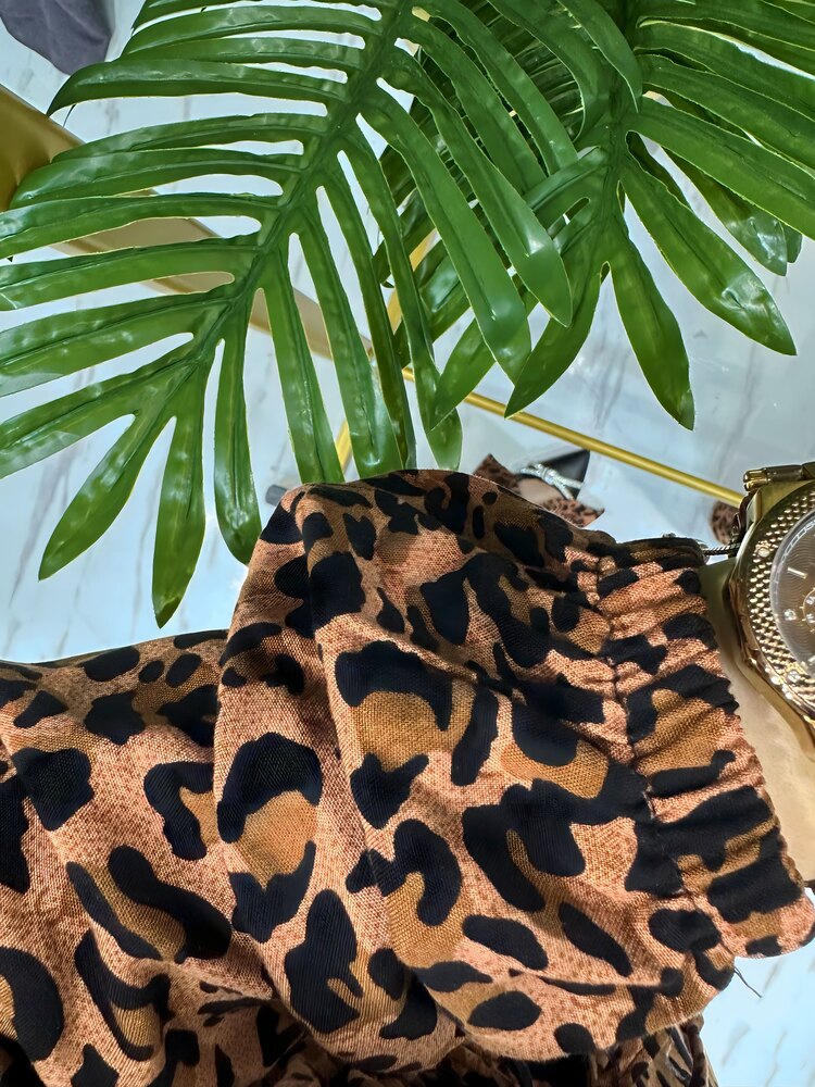  Leopar Fadime elbise 
