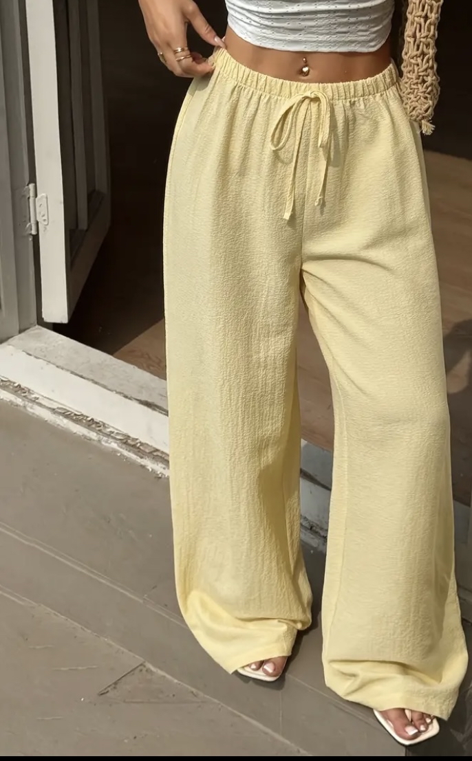 LİMON SARISI PANTALON