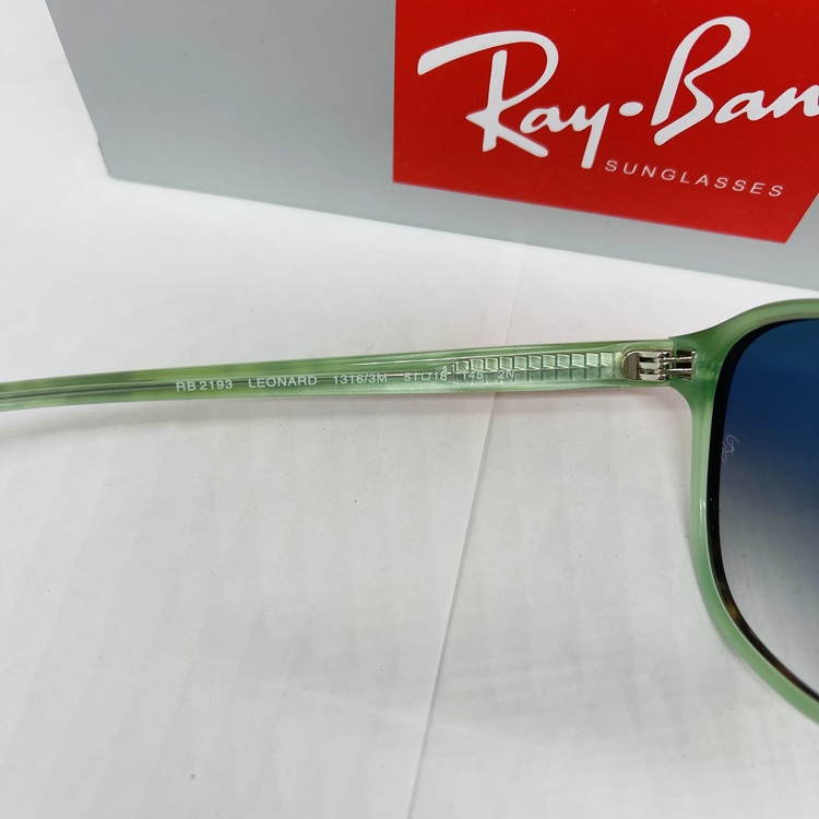 RAYBAN RB-2193 LEOPAR ÇERÇEVE MAVİ CAM UNİSEX