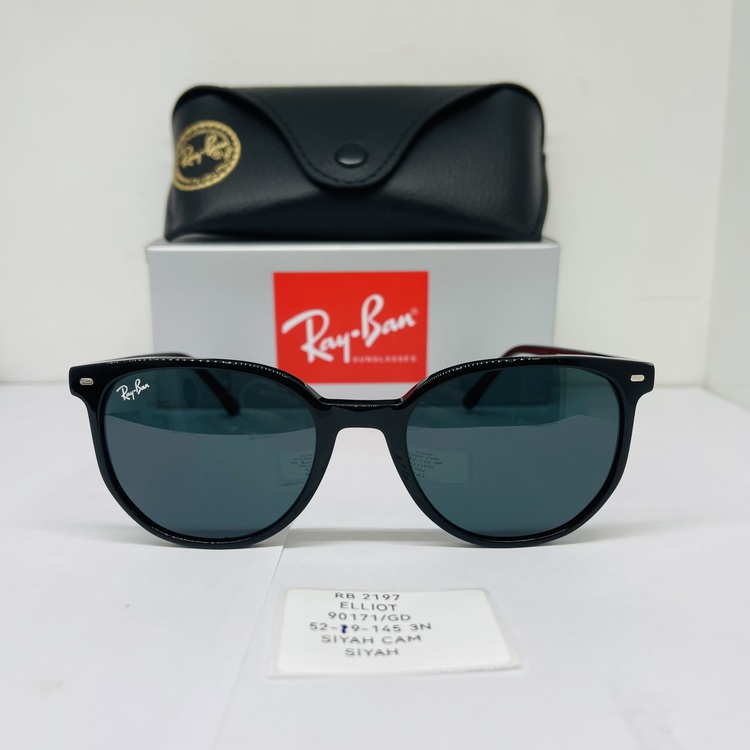 RAYBAN RB-2197 SİYAH ÇERÇEVE SİYAH CAM UNİSEX