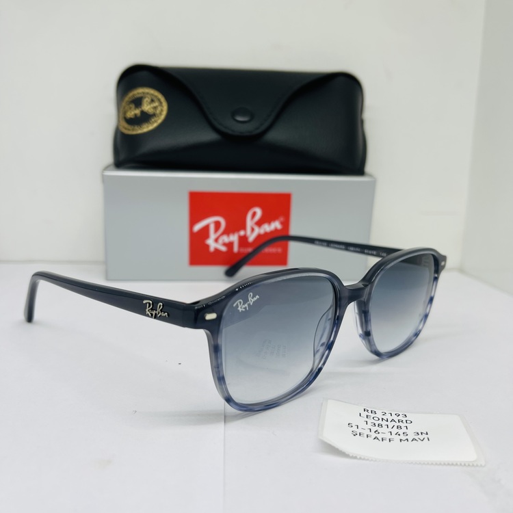 RAYBAN RB-2193 MAVİ ÇERÇEVE ŞEFFAF CAM UNİSEX