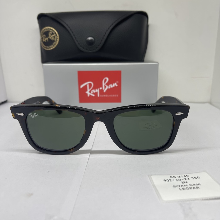 RAYBAN RB-2140 LEOPAR ÇERÇEVE SİYAH CAM UNİSEX