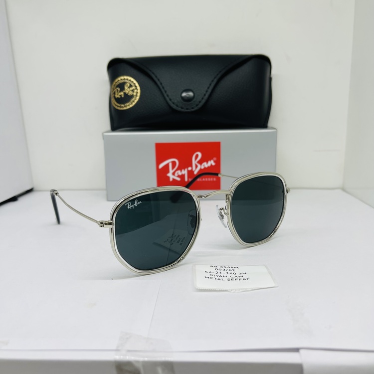 RAYBAN RB-3857 METAL ÇERÇEVE SİYAH CAM UNİSEX