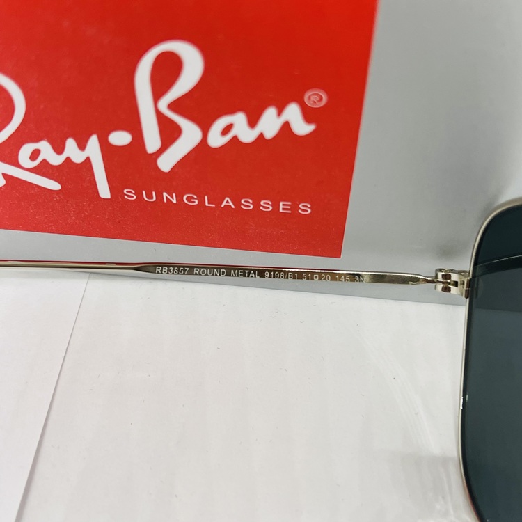 RAYBAN RB-3857 METAL ÇERÇEVE SİYAH CAM UNİSEX