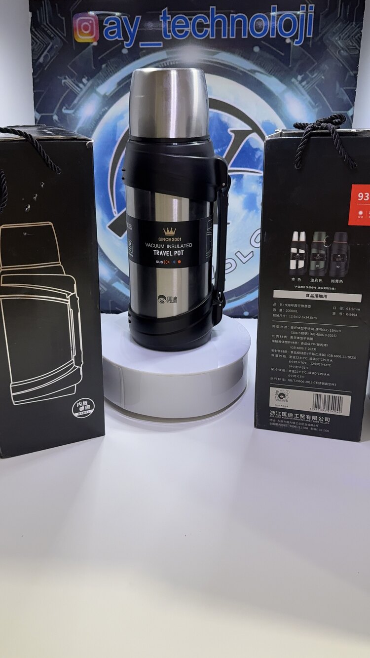Travel Pot 2.0 Litre Dağcı Kamp Termos