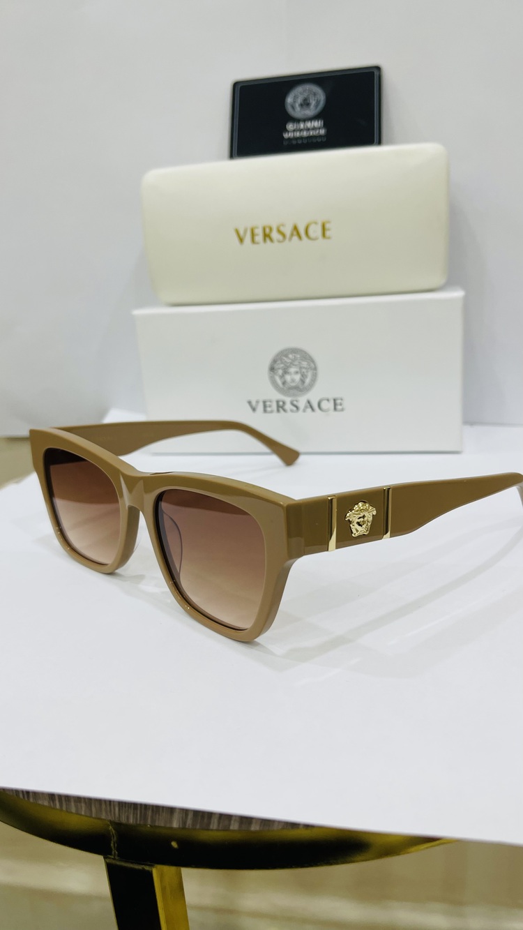 VERSACE GOLD ÇERÇEVE GOLD ŞEFFAF CAM