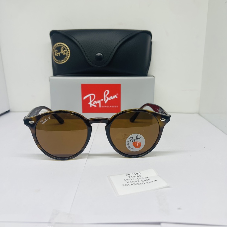 RAYBAN RB-2180 KAHVERENGİ ÇERÇEVE KAHVE CAM UNİSEX