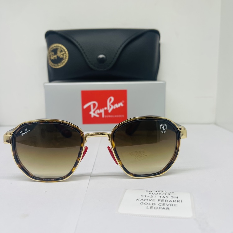 RAYBAN RB-3674-M FERRARİ LEOPAR ÇERÇEVE UNİSEX
