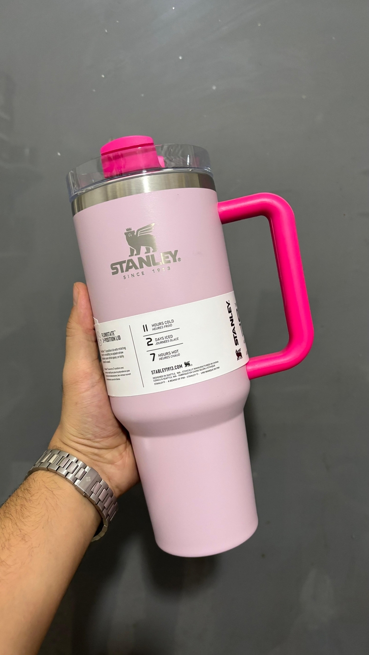 Stanley Quencher Mavi 1.18 lt Pipetli Termos Bardak