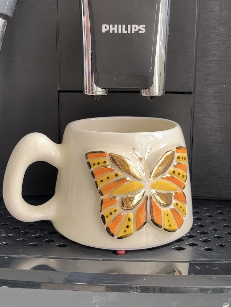 Butterfly Mug / Turuncu