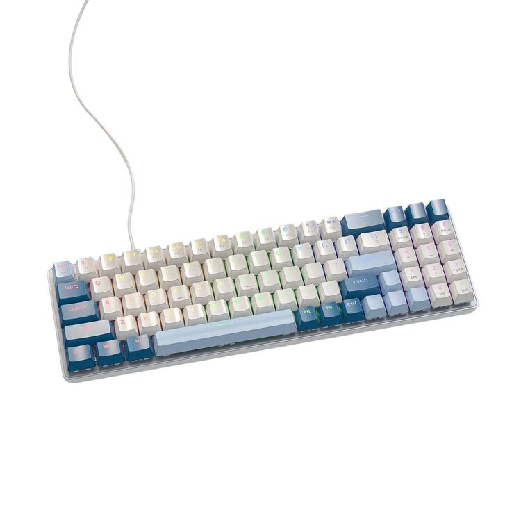 K65 Mekanik Oyun Klavyesi | 78 Tuş | RGB Aydınlatma | Hot-Swap | Sessiz Kullanım
