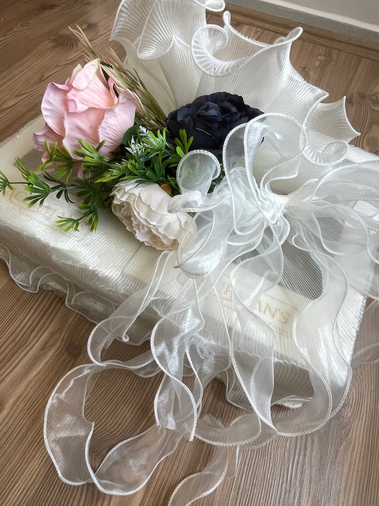 Piliseli Gelin Damat Sunum Bohçası