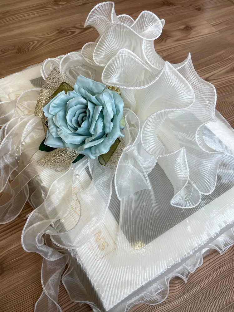 Piliseli Gelin Damat Sunum Bohçası