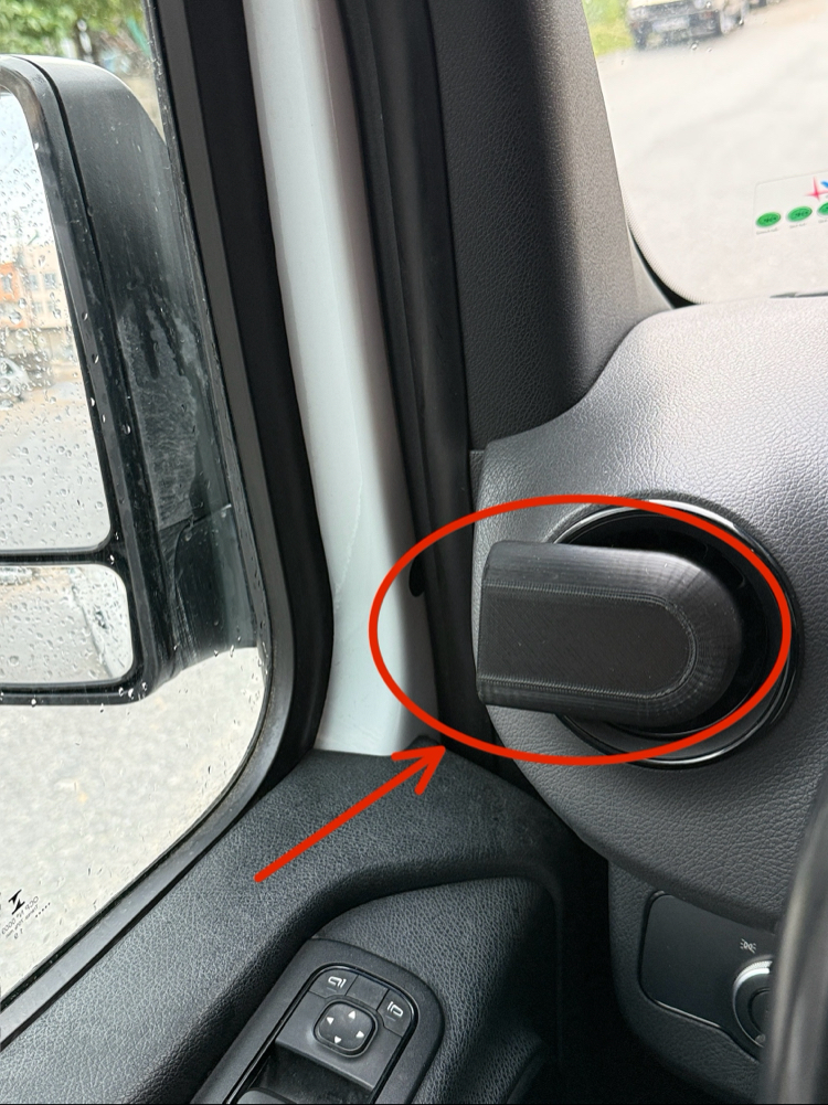 Mercedes Sprinter Ayna Buğu Çözücü Aparatı 2 adet (sağ-sol)