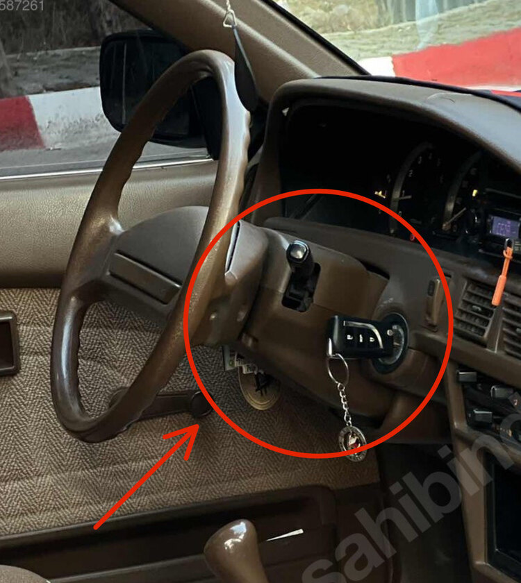 Toyota Corolla 1988-1992 Ae92 Direksiyon Alt Kapağı
