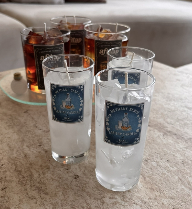 Rakı Model Mum (1 adet)