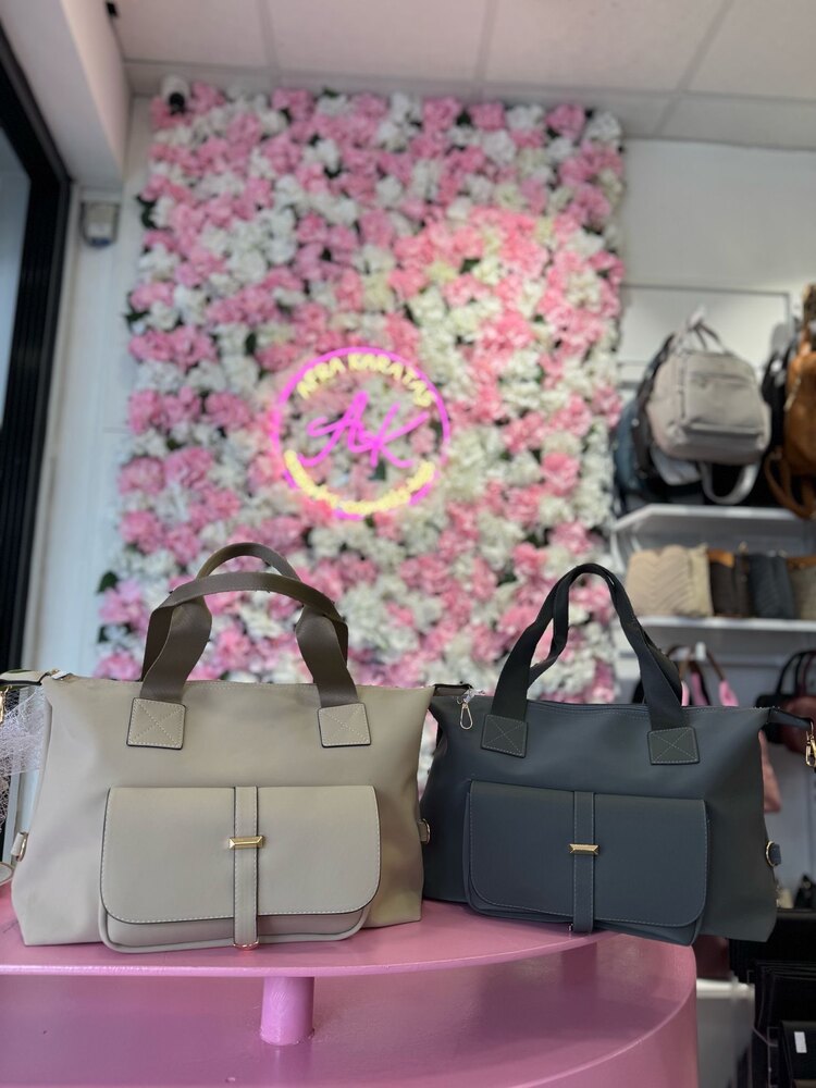 LUXURY İTHAL PARAŞÜT KUMAŞ KOL ÇANTASI