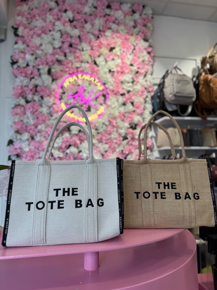 THE TOTE BAG HASIR KOL ÇANTASI