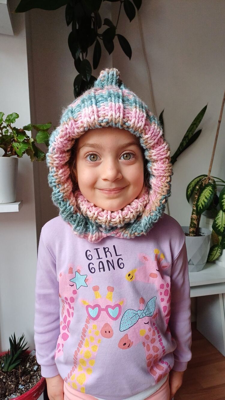 Balaklava Tarif Dosyası/Pattern Hood With Mask