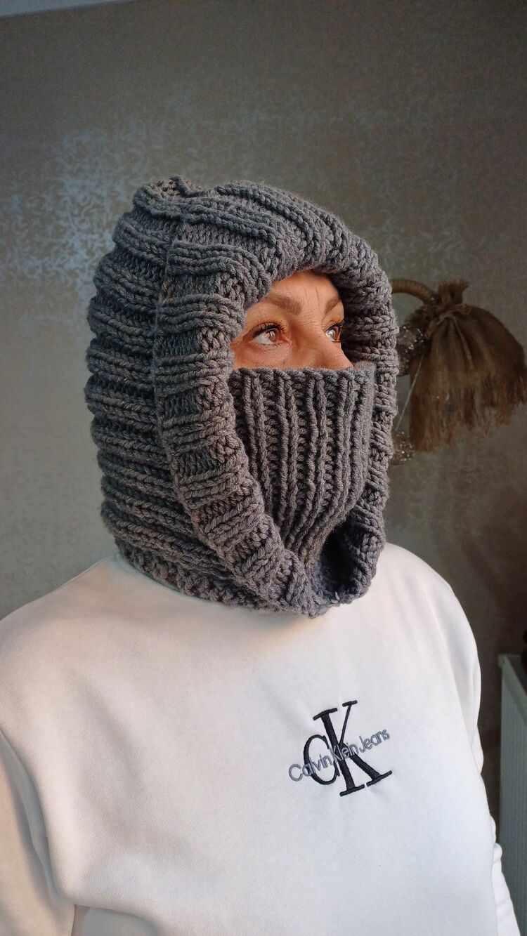 Balaklava Tarif Dosyası/Pattern Hood With Mask