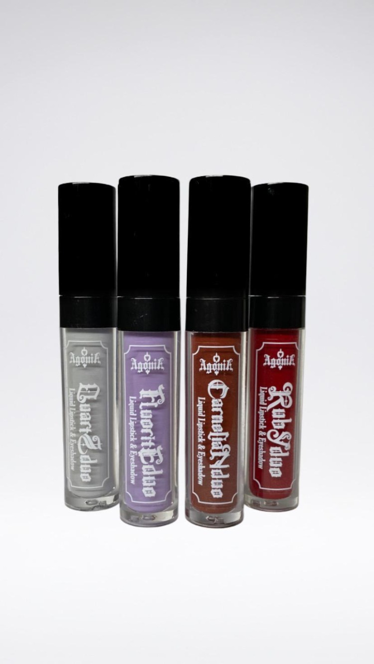 GothWinter Likit Mat Ruj & Far Seti - 4 Adet x 6ml