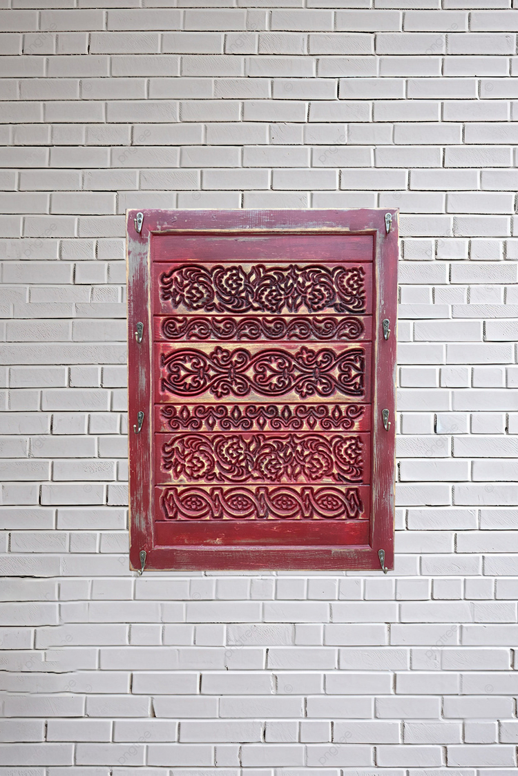 Ahşap Oyma Çoklu Askılık