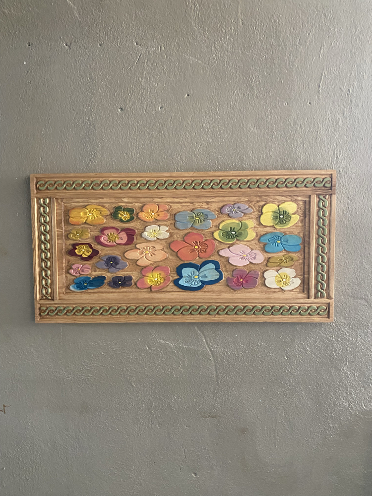 Ahşap Oyma Panel