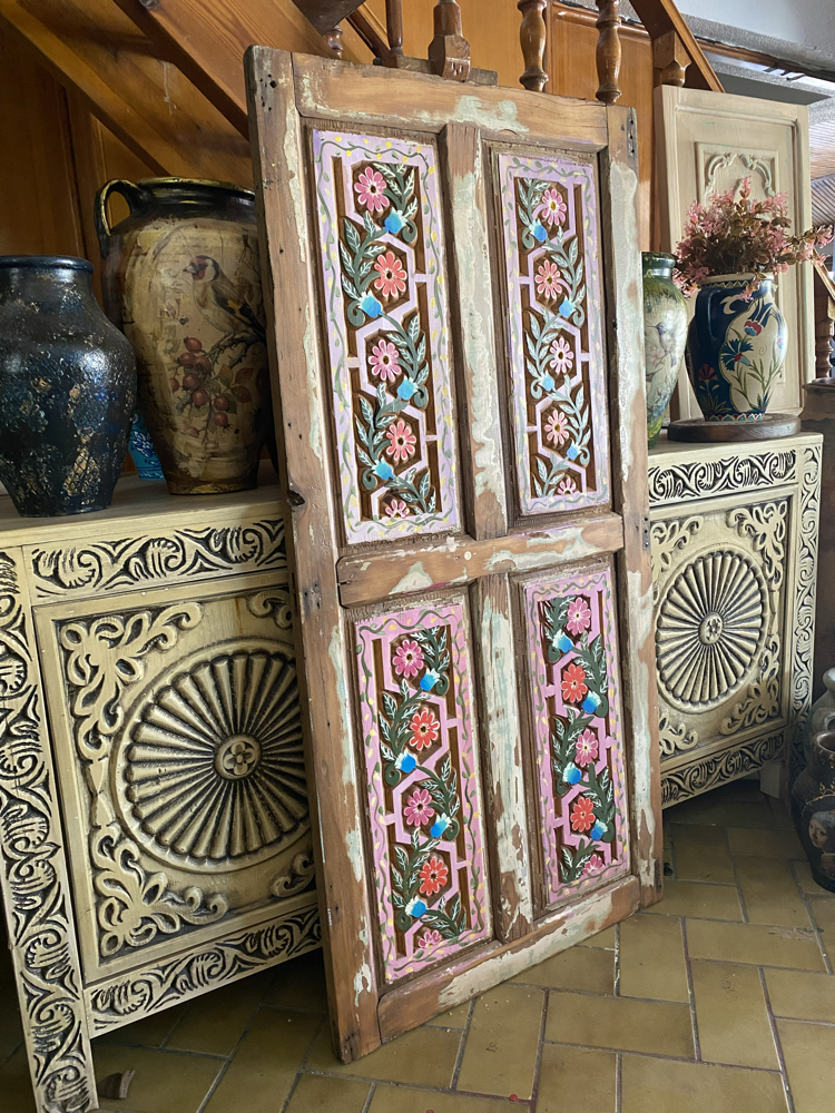 Oyma Eski Dolap Kapağı