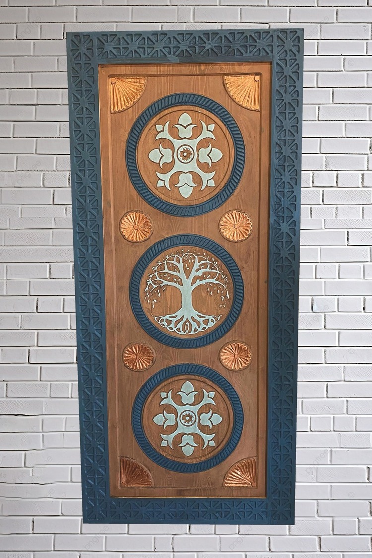 Ahşap Oyma İç Mekan Kapı