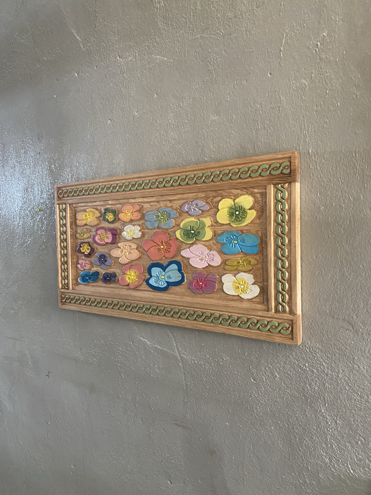 Ahşap Oyma Panel
