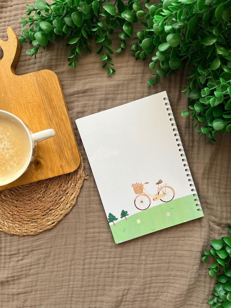 A5- Özel Kapak Kesim Spiralli Defter 