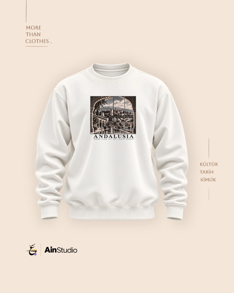 ANDALUSIA — Premium Oversize Sweatshirt