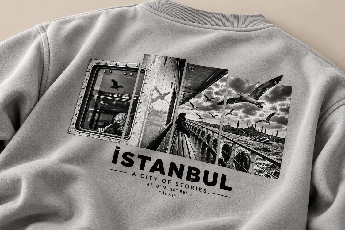 İSTANBUL — Premium Oversize Sweatshirt