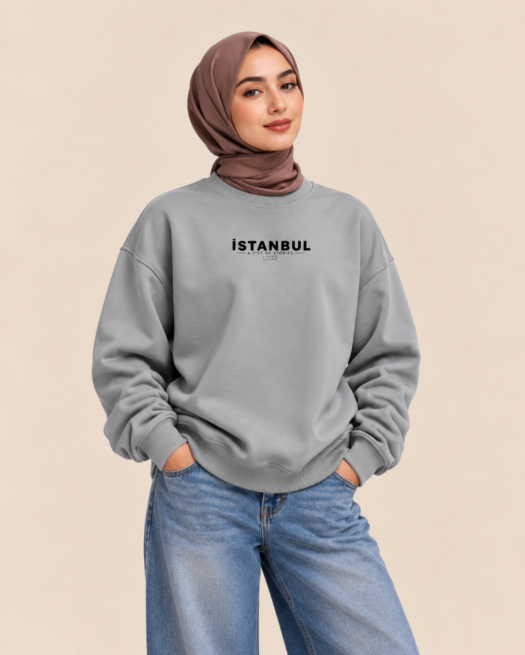 İSTANBUL — Premium Oversize Sweatshirt