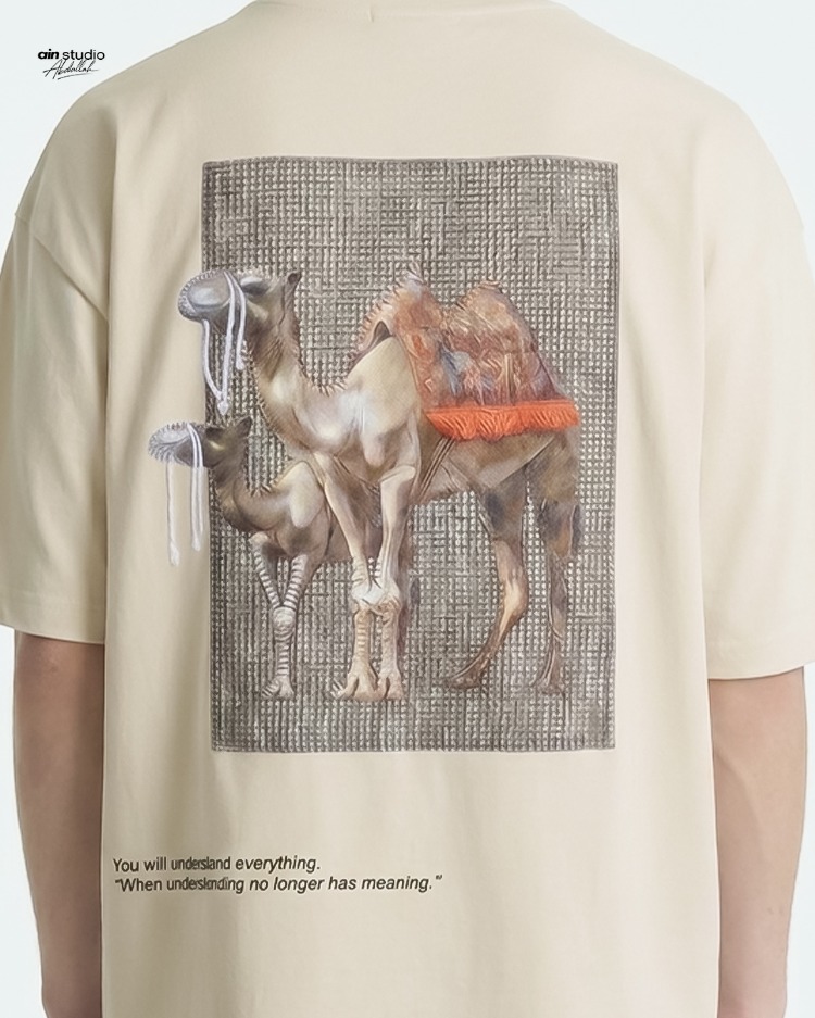 Limited Edition – Camel Embroidered Design – Premium Oversize