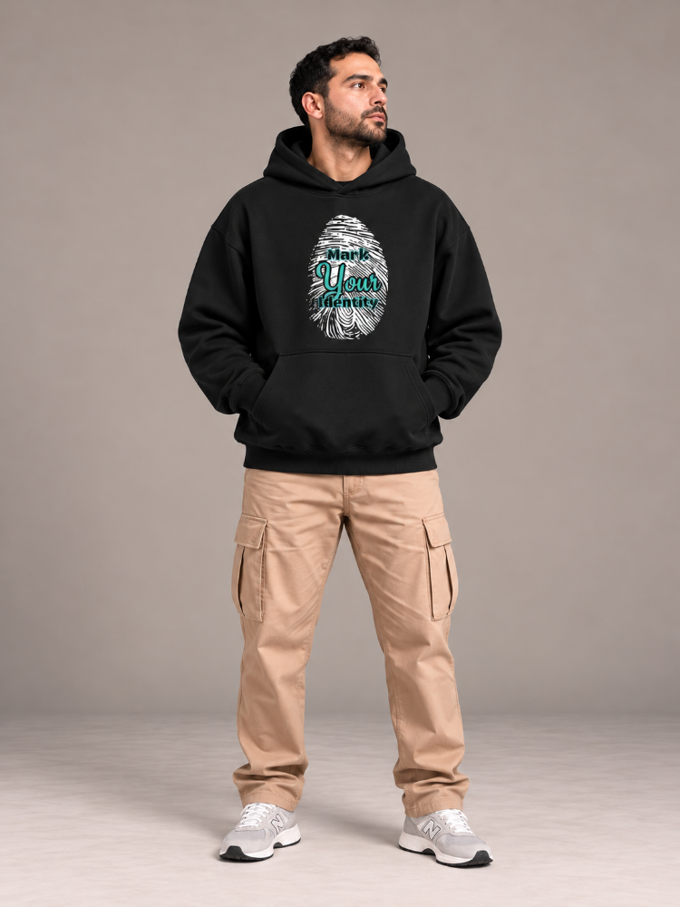 MARK YOUR IDENTITY — Premium Oversize Hoodie