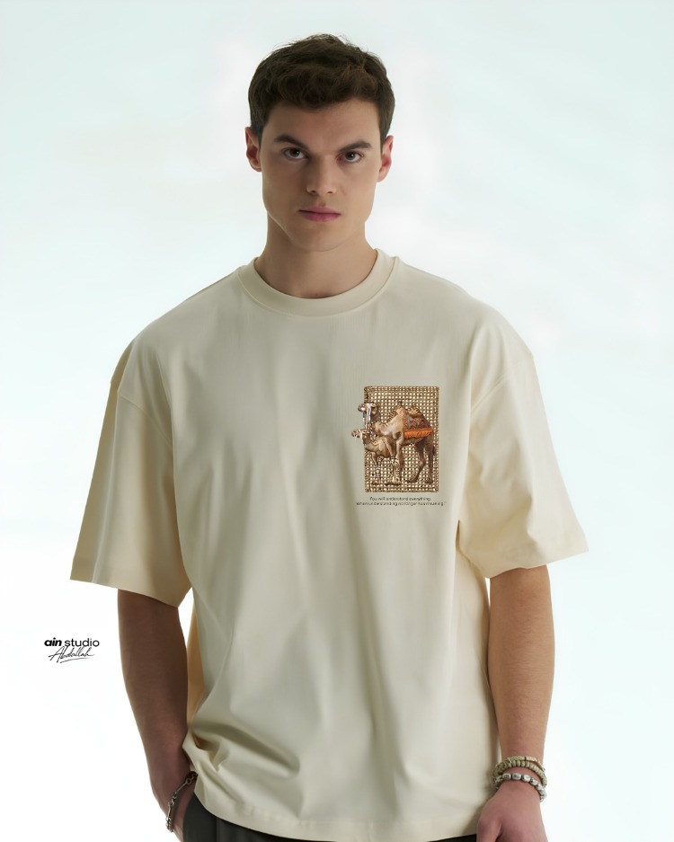 Limited Edition – Camel Embroidered Design – Premium Oversize