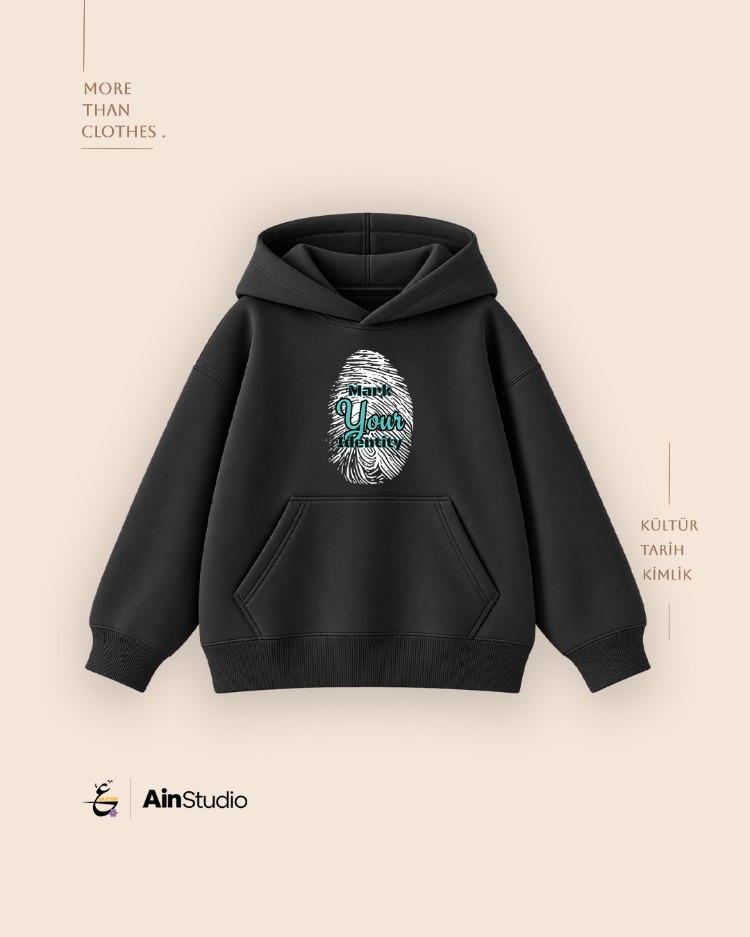 MARK YOUR IDENTITY — Premium Oversize Hoodie