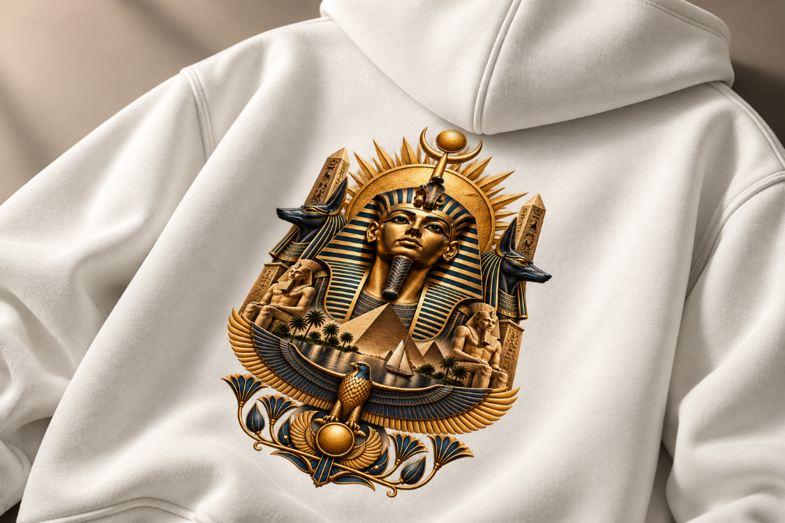 Antik Mısır — Premium Oversize Hoodie