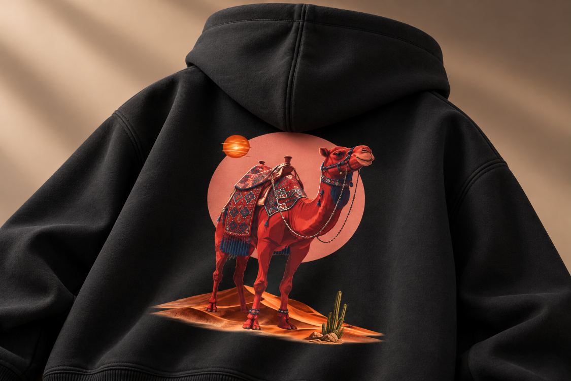 Çöl Ruhu — Premium Oversize Hoodie
