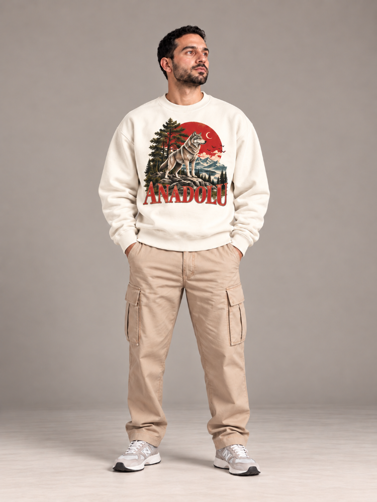 ANADOLU — Premium Oversize Sweatshirt