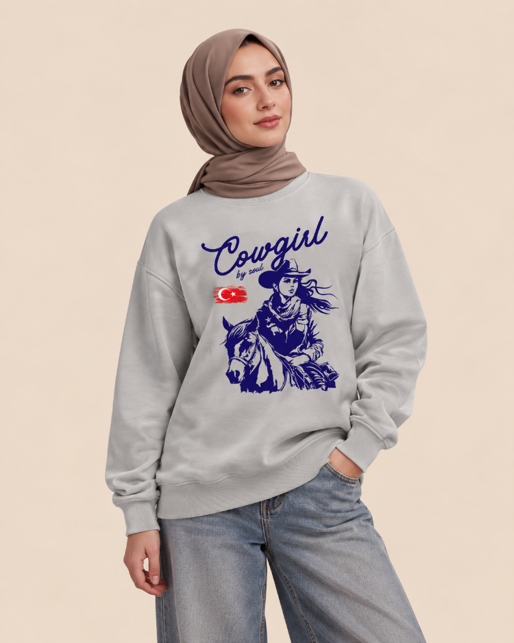 COWGIRL — Premium Oversize Sweatshirt