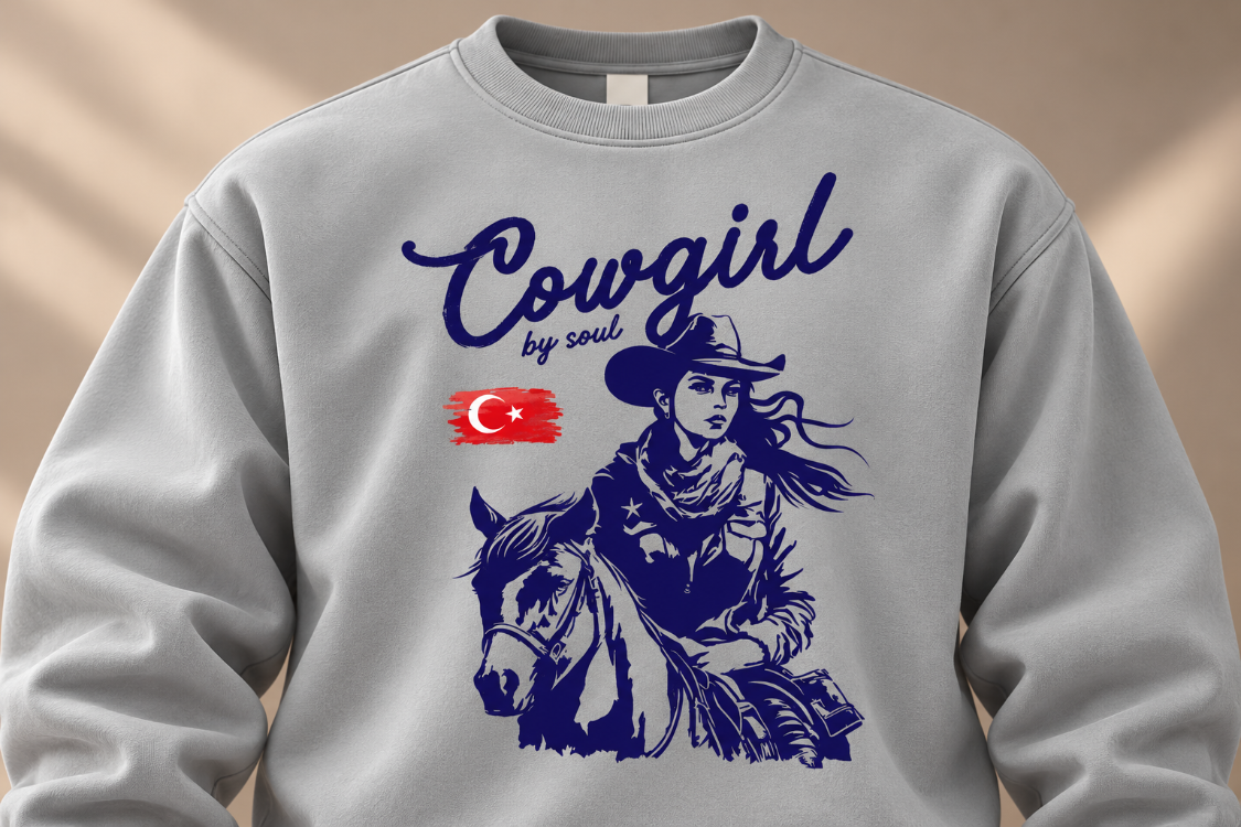 COWGIRL — Premium Oversize Sweatshirt
