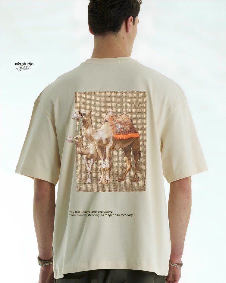 Limited Edition – Camel Embroidered Design – Premium Oversize